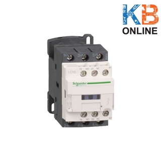 แมกเนติคคอนแทคเตอร์ LC1D09B7 24V Schneider Magnetic contactor LC1D09B7 24V Schneider