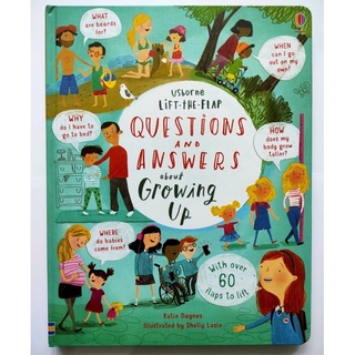 Usborne Lift-the-Flap Questions and Answers About Growing up