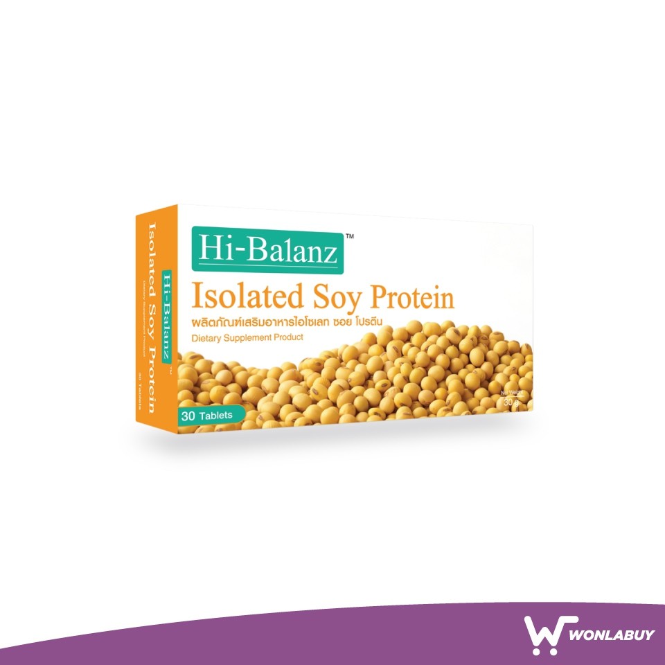 Hi-Balanz Isolated Soy Protein 30 Tablets