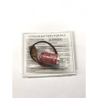 ER3 / 3.6V 1100mAh Maxell (แจ็คน้ำตาล) แบตเตอรี่  PLC Lithium Battery for PLC  (รับประกันสินค้า 3 วัน)