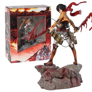 Attack on Titan Mikasa Battle Damage PVC Figure 31 cm