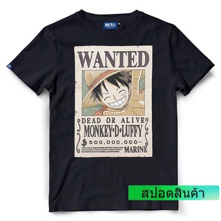 เสื้อยืดเด็ก วันพีช One Piece 788-1-BK สีดำ Luffy