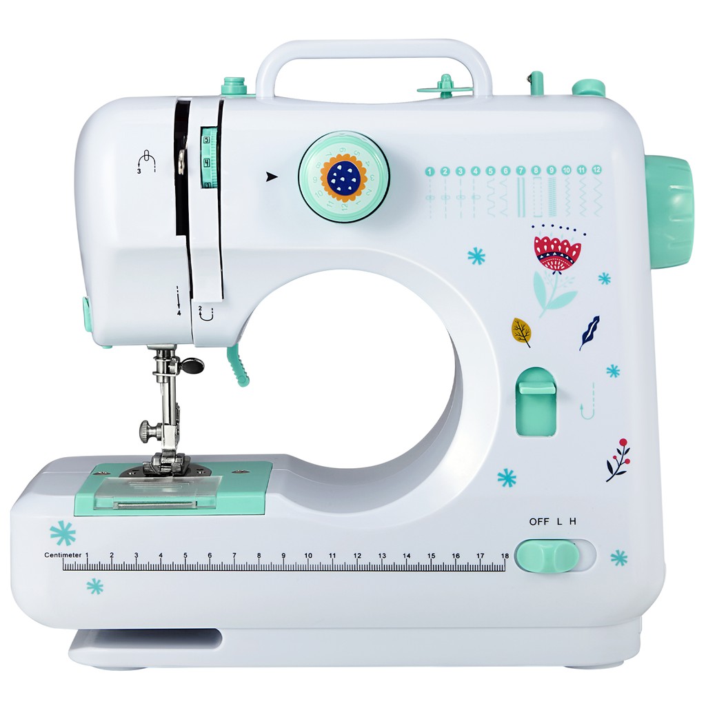 จักรเย็บผ้าortable Electric Sewing Machines 12 Builtin Stitches Mini
