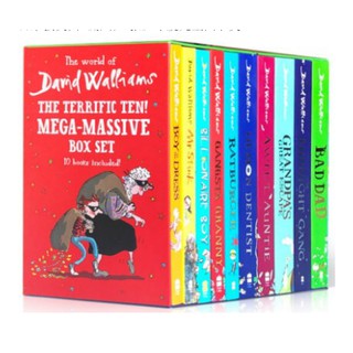 💖💖 พร้อมส่ง!! กล่อง 10 เล่ม David Walliams  💖💖