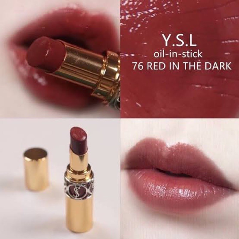 Ysl rouge volupte shine 76 เหลือ99% พร้อมส่งเลยค่า