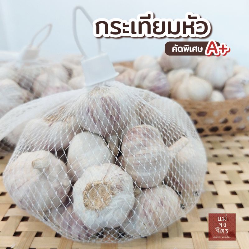 ซื้อ กระเทียมหัว (คัดพิเศษ) ไซส์ใหญ่ เนื้อเยอะ ❌️ไม่ฝ่อ ❌️ไม่ขึ้นรา