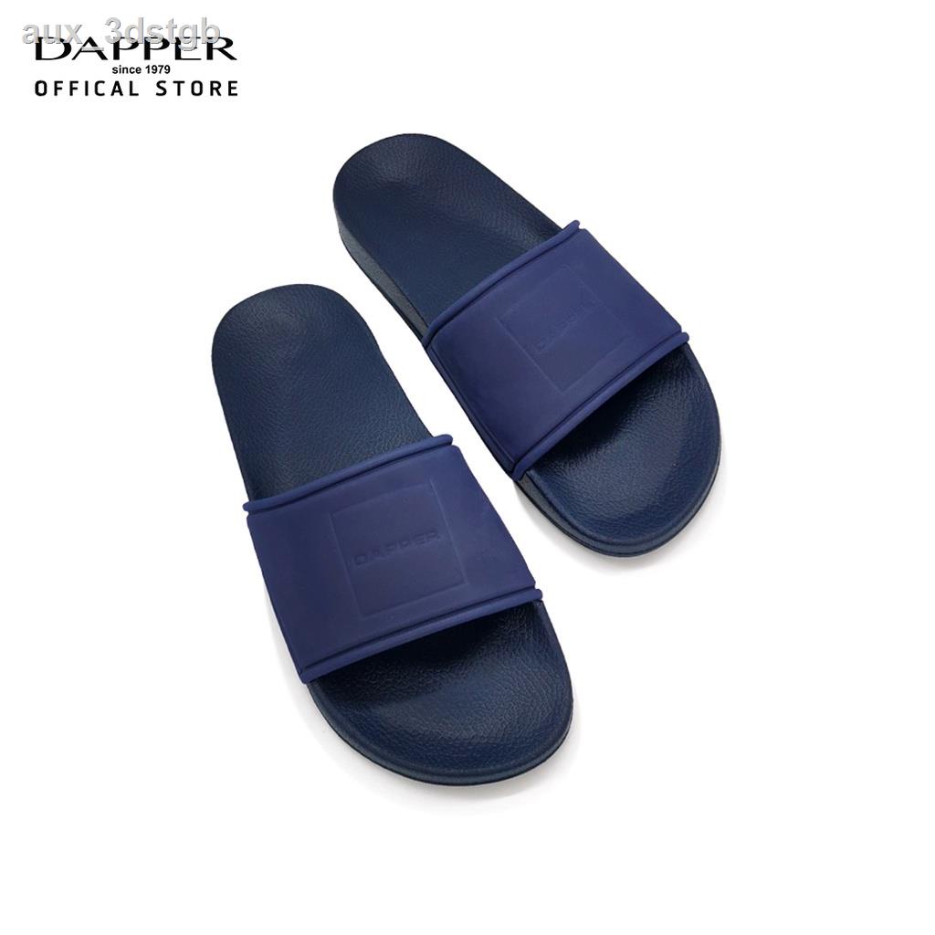 ™DAPPER รองเท้าแตะแบบสวม Monochrome Pool Slide Sandals สีน้ำเงิน (HSKN1636SL1)