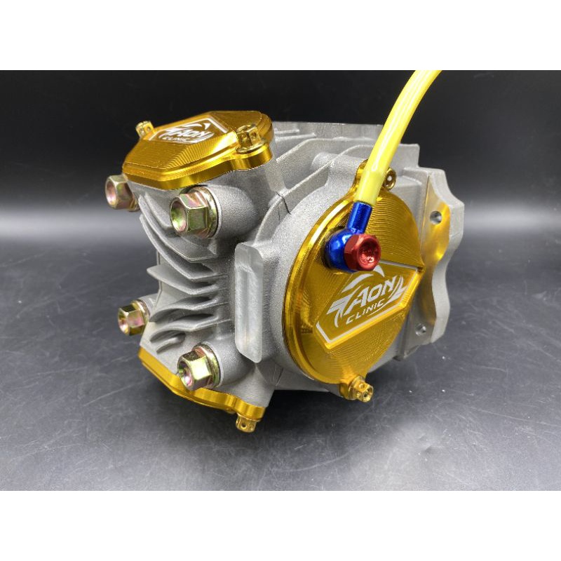 ชุดครอบหัวบายพาส 4Valve WAVE 125 Alloy CNC