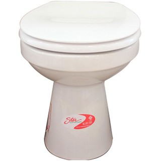 Sanitary ware TOILET STAR S-2701 WHITE sanitary ware toilet สุขภัณฑ์นั่งราบ สุขภัณฑ์นั่งราบ STAR S-2701 สีขาว สุขภัณฑ์ ห