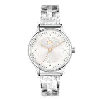 LACOSTE Club รุ่น LC2001171 นาฬิกาข้อมือผู้หญิง สายสแตนเลส สีเงิน หน้าปัด 34 มม.
