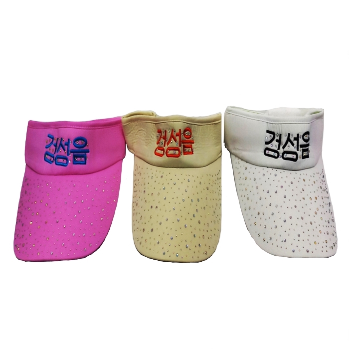 TOPI GOLF KOREA UV PROTECTION VISOR CAP