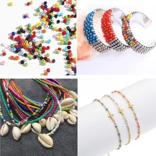 700 ชิ้น/ล็อต 2 มม.Multicolors ออสเตรียคริสตัล Faceted แก้วลูกปัดหลอด Seed ลูกปัดหลวม Spacer ลูกปัดสําหรับเครื่องประดับทํา DIY