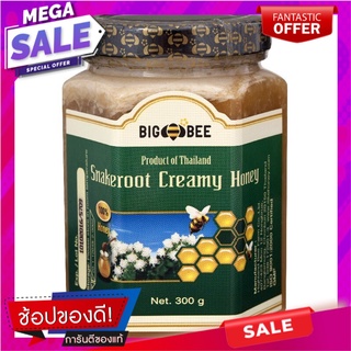 บิ๊กบีน้ำผึ้งครีมมี่ดอกสาบเสือ 300กรัม(C Big Bee Honey Creamy Sesame 300 grams (C