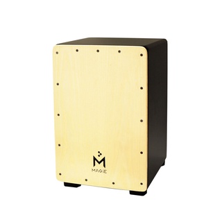 Magie Cajon Drum รุ่น MC38B-BIRCH หน้าเรียบ กลองคาฮองนั่งตี มากี เครื่องดนตรี เครื่องเคาะจังหวะ กลองพกพา อคูสติก