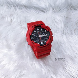 G-SHOCK รุ่น GA-100B-4A นาฬิกาข้อมือ กันน้ำ ดีไซน์สวย มีสไตล์ ทนทาน ใช้งานได้นาน สินค้าคุณภาพ