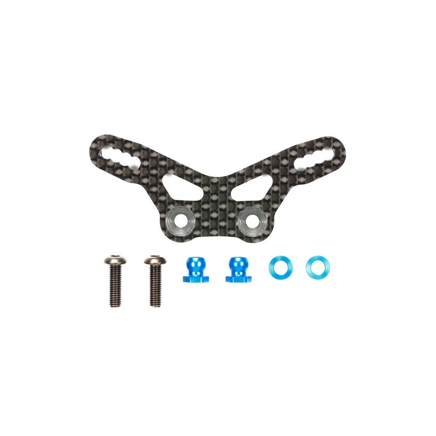 TAMIYA 54762  Rc M-07 Concept Damper Stay Carbon (Rear)