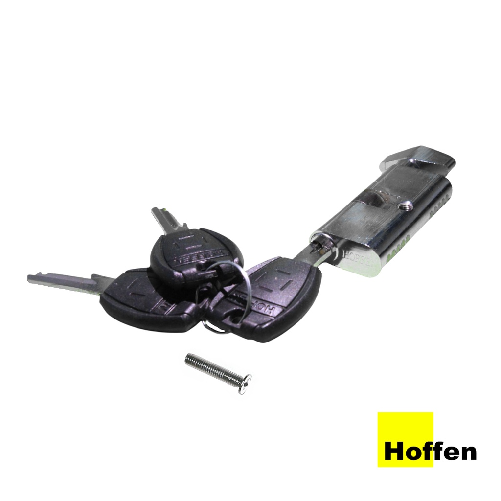 HOFFEN ไส้กุญแจ หัวกุญแจพร้อมตัวบิดหางปลาบิด ไข 1 ด้าน