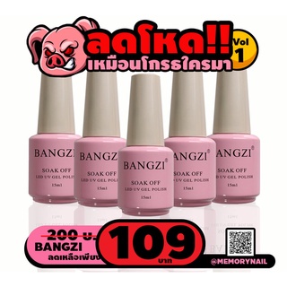 เจลทาเล็บ BANGZI TOP,BASE,PRIMER,PH,MATTE เลือกด้านใน