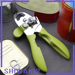 [SHIWAKI2] Manual Can Opener Soft Handle Jar Lid Opener for Beer/Tin/Bottle Kitchen