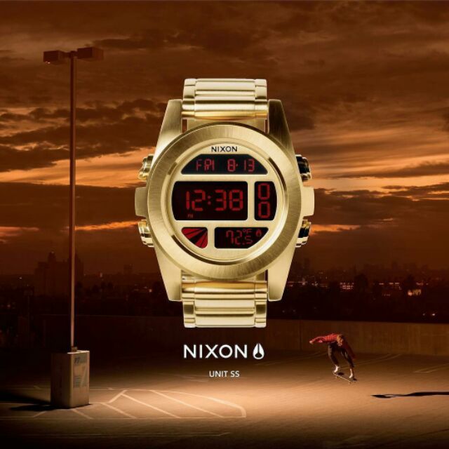 Nixon Unit SS All Gold