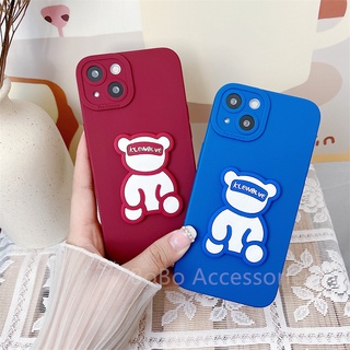 เคสโทรศัพท์มือถือ ซิลิโคนนุ่ม ลายหมีน่ารัก DIY สําหรับ Vivo 1724 1820 1811 1606 1906 1609 1719 1610 1812 1808 1901 V2026 1807