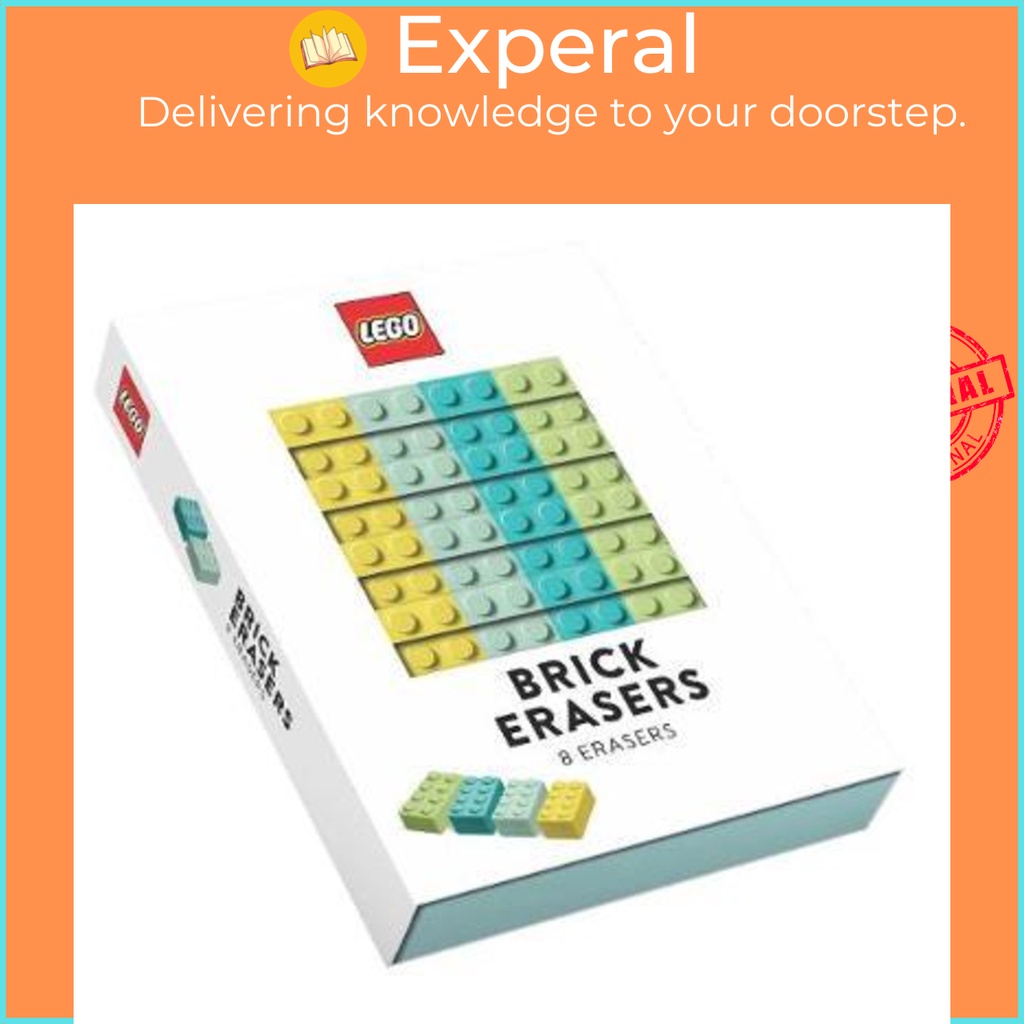 LEGO (R) Brick Erasers : 8 Erasers โดย LEGO (R) (ฉบับสหรัฐอเมริกาปกอ่อน)