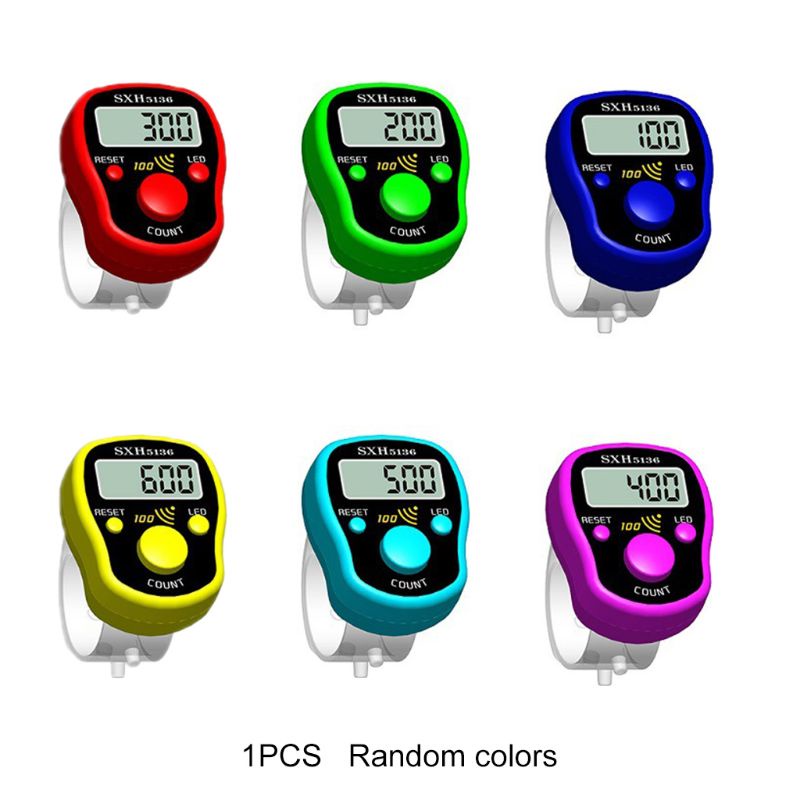 Mon Hand Tally Counter Count Clicker คละสี Hand Held Counter Clicker อธิษฐาน