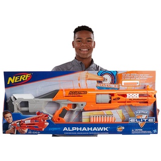 ปืนเนิร์ฟ Nerf รุ่น NERF N-Strike Elite AccuStrike Series AlphaHawk ลิขสิทธิ์แท้ Hasbro