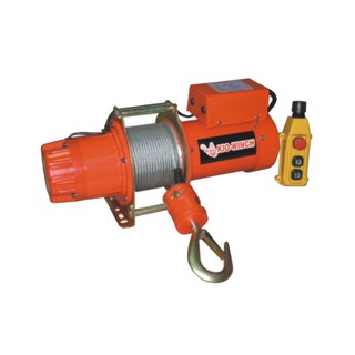 รอกกว้านสลิงไฟฟ้า KIO-WINCH รับน้ำหนัก 500 KG ใช้ไฟ 220/380 V