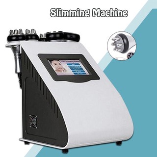 เครื่องอัลตราซาวด์การดูดไขมัน 40K Cavitation สูญญากาศ Multipolar bipolor RF เลเซอร์ Slimming