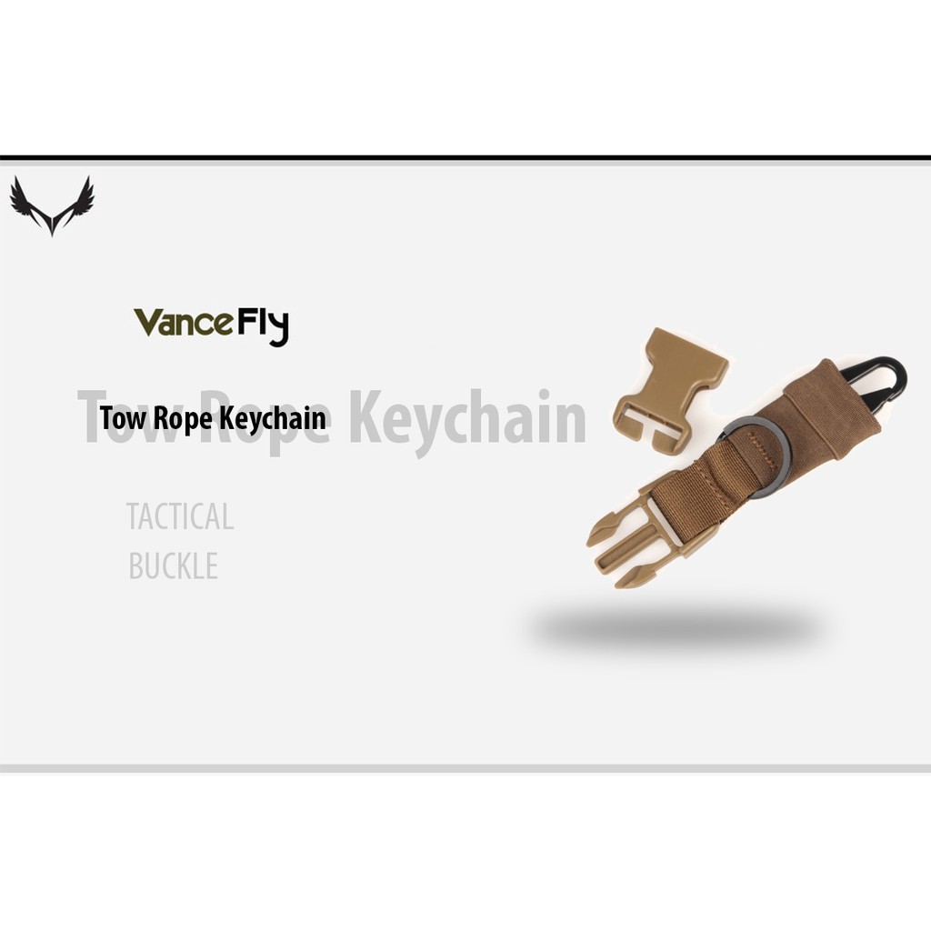 พวงกุญแจแนว Tactical VanceFly Tow Rope Keychain
