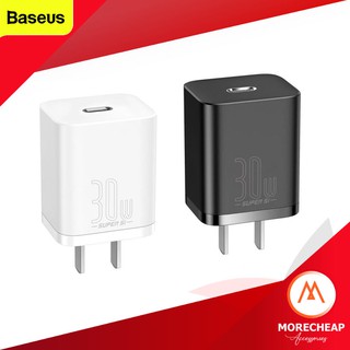 🔥ถูก/แท้🔥Baseus หัวชาร์จ USB-C PD 30W TypeC ชาร์จไว FastCharge Adapter