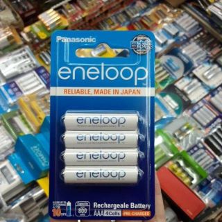 โฉมใหม่ ถ่านชาร์จ Eneloop AAA up to 800mAh  4ก้อน ของแท้