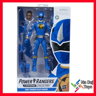 Power Rangers Lightning Collection Dino Thunder Blue 6" Figure พาวเวอร์ เรนเจอร์ ไดโน ธันเดอร์ บลู ขนาด 6 นิ้ว ฟิกเกอร์