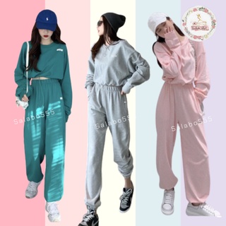 SALABO(พร้อมส่ง)   ชุดSet ขายาว/แขนยาว หนา เกรด พรีเมี่ยม กา…