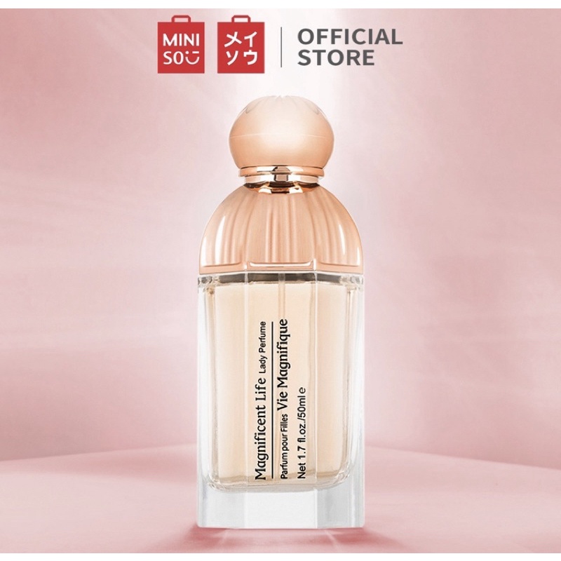 MINISO น้ำหอมผู้หญิง รุ่น  Magnificent Life Lady Perfume เวอร์ชั่นใหม่ของ Champagne Life Lady Perfum