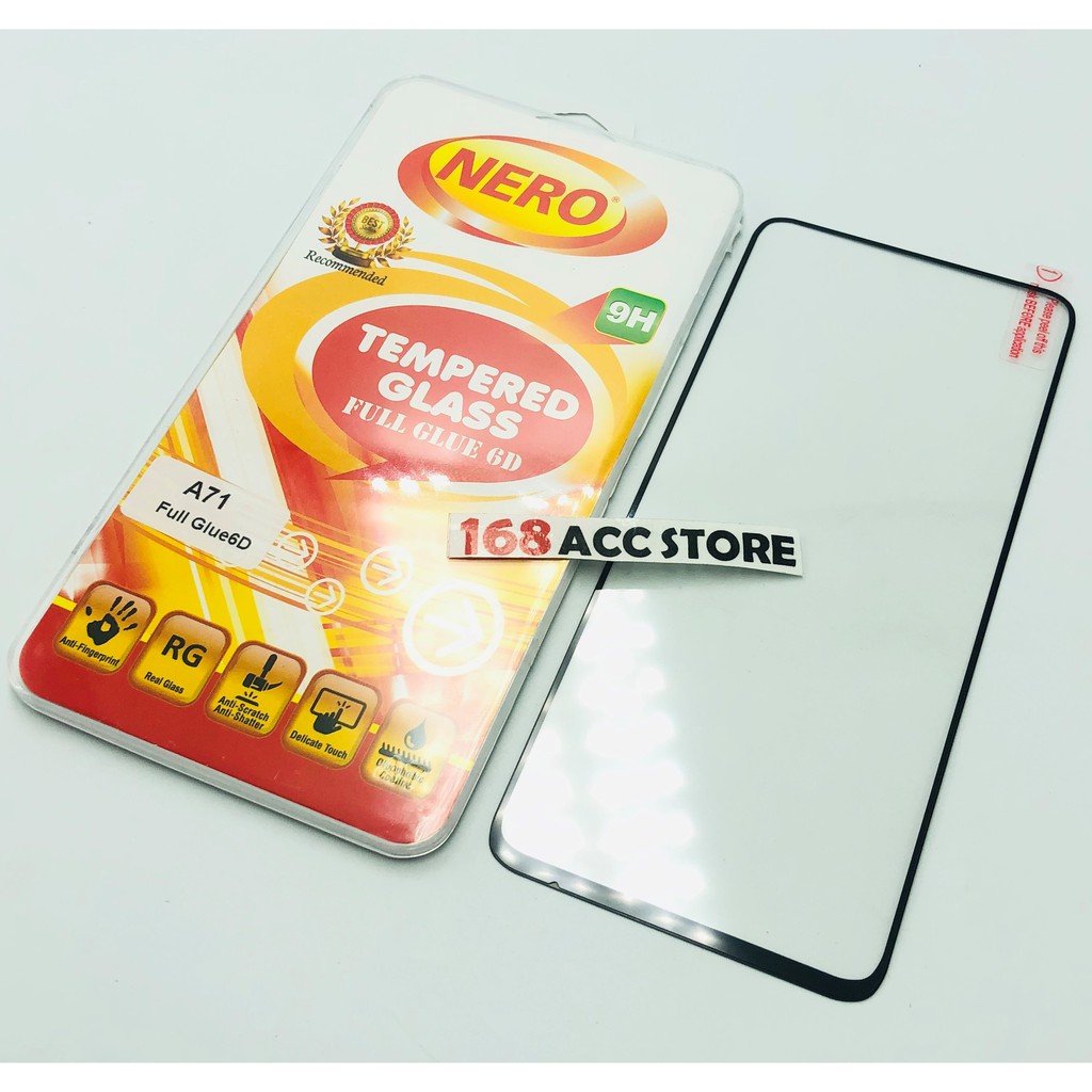 ฟิล์มกระจกนิรภัย FULL GLUE SAMSUNG A71 - FULL GLUE SAMSUNG A71