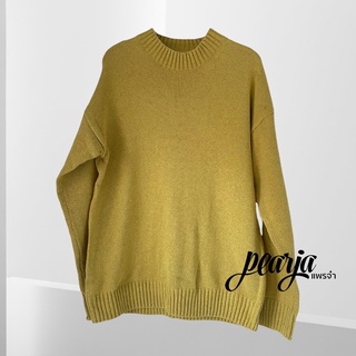 Oversized Mustard Color Sweater