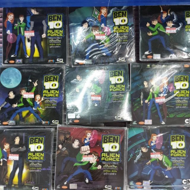 Vcd ben 10 วีซีดี การ์ตูน เบ็นเท็น มีหลายชุดให้เลือก