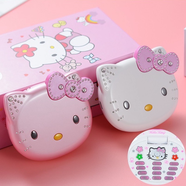 โทรศัพท์มือถือ kitty ฝาพับ K688 รองรับ2ซิม กล้อง3MP โทรศัพท์ปุ่มกด