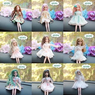 🏮รอ30วัน 🏮No50-58 ตุ๊กตาเคอะเอ๋อร์ หน้ารถ บอดี้ 16 ข้อต่อ Kurhn doll