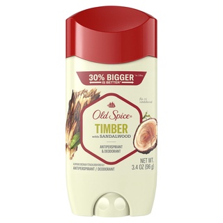 *ลด45.-ใส่โค้ด N2V2SQ* Old Spice Timber Big Size Anti สดชื่นในป่าทึบเขตหนาว กลิ่นผสานของเปลือกสนและความหอมของไม้จันทน์