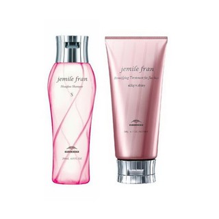 Jemile fran  Heatgloss shampoo with treatment , japan 200ml , 180ml - S สำหรับบำรุงผมเส้นเล็ก