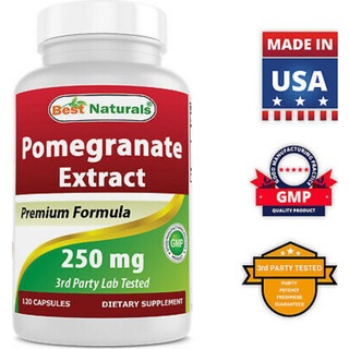 Best Naturals Pomegranate 250 mg 120 Capsules