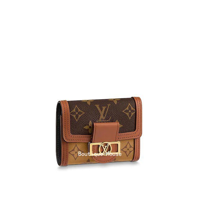 Louis Vuitton / New / LV Bag / DAUPHINE Short Wallet / Card Case / Change Purse / กระเป๋าสตางค์ VICTORINE / ของแท้ 100%