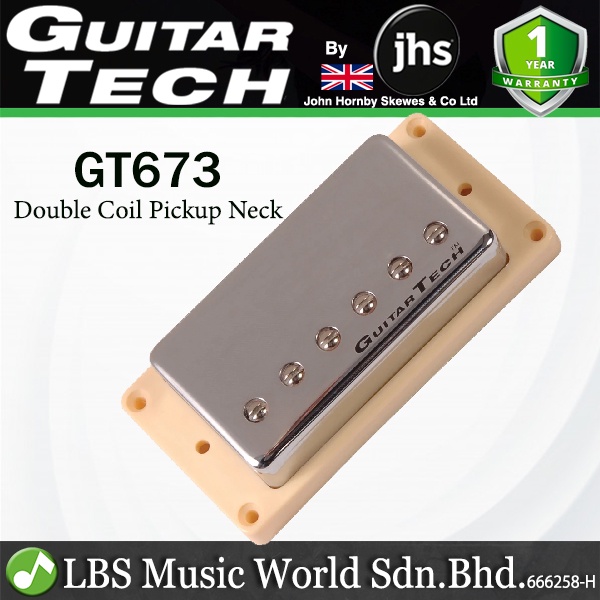 Guitar Tech GT673 Double Coil Neck Pickup สําหรับกีตาร์ไฟฟ้า (GT 673)