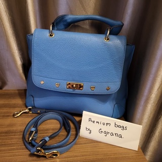 [USED] MCM Crossbody color Blue