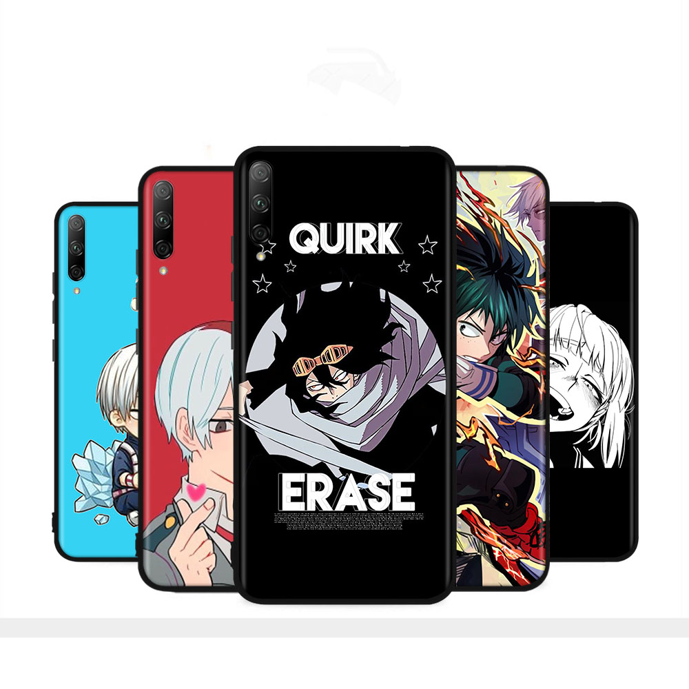 H-124 My Hero Academia Soft Silicone Case Cover Realme C11 C12 C15 C2 C3 6i 6 Pro 6s Q