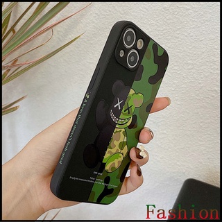 เคส violent bear i13 compatible for Apple iPhone11 แถบข้าง เคสโทรศัพท์ซิลิโคน มันเปนของสี่เหลี่ยมคะ เคสไอโฟน12 Pro max เคสไอโฟน11 เคสไอโฟน7พลัส เคสiPhone8 plus เคสไอโฟน13 6s+ เคสixr เคสi11 caseiPhone11promax เคสไอโฟน13promax