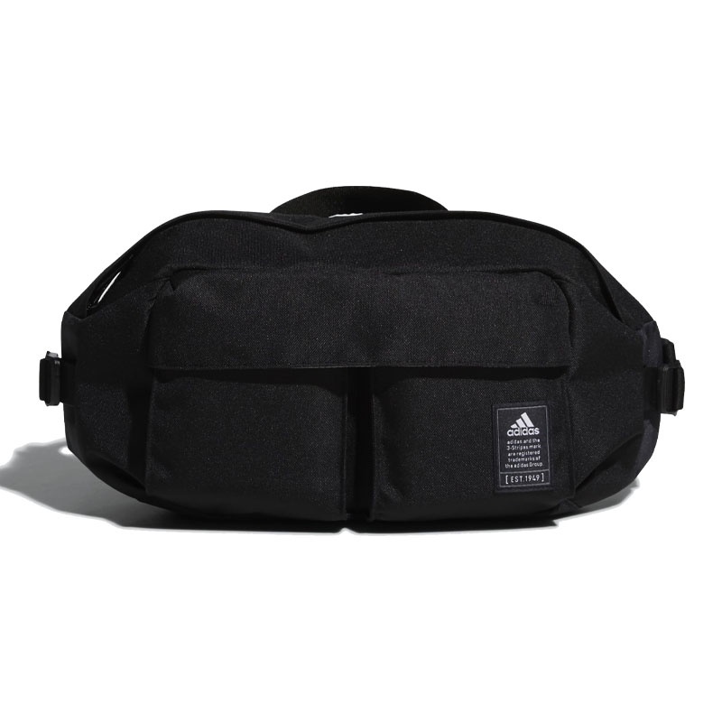 Adidas กระเป๋าคาดเอว Adidas XC 3D Waist Bag H31340 (Black / Grey Four) สินค้าลิขสิทธิ์แท้